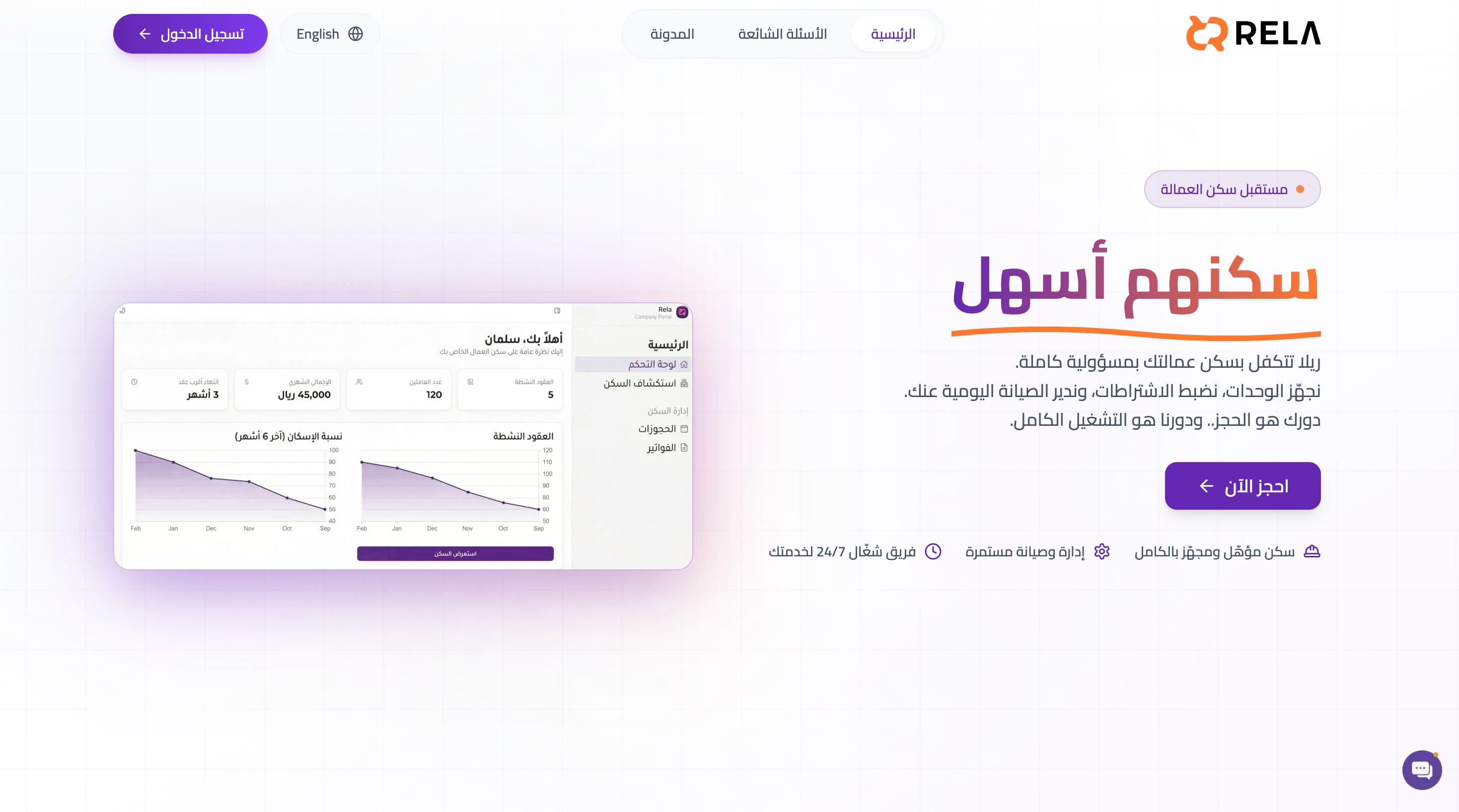 Rela worker housing platform